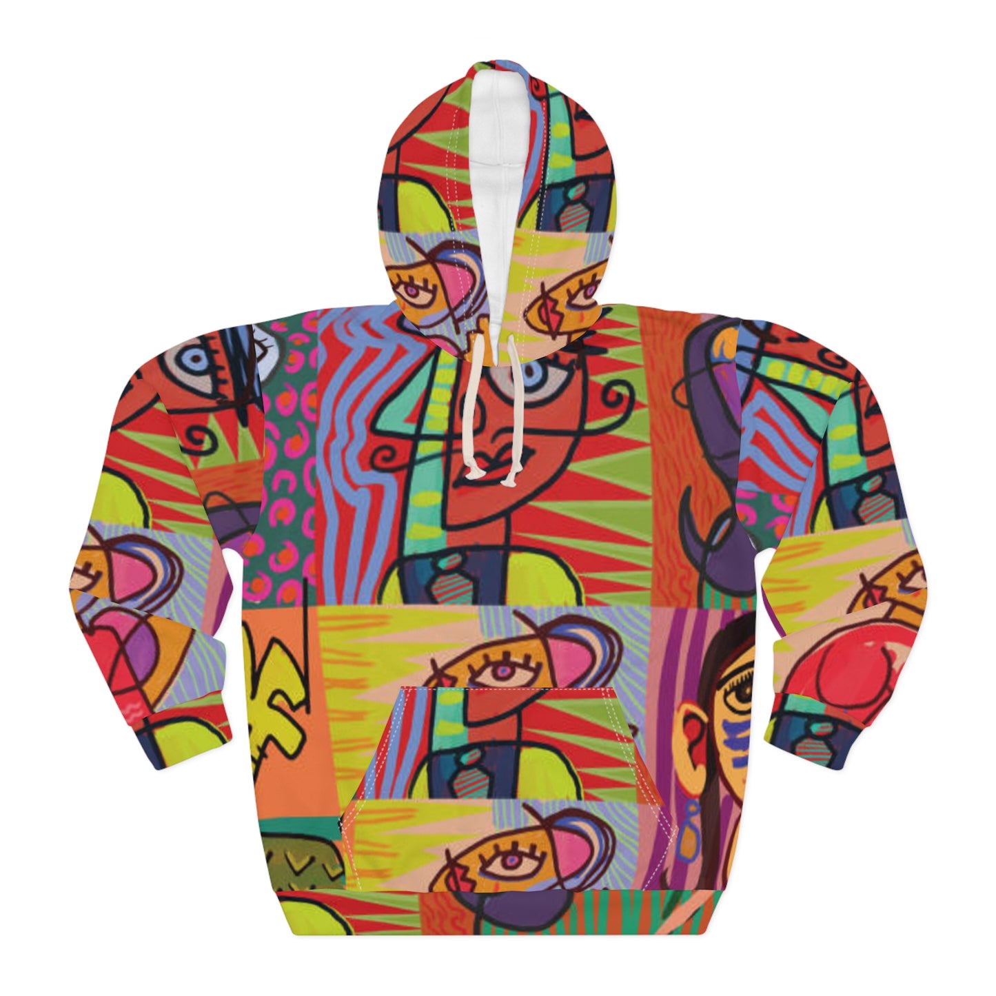 Artistic Pullover Hoodie