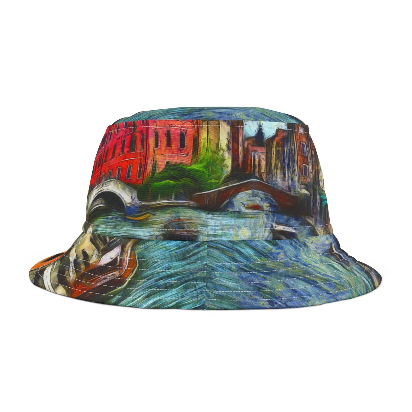 Original Art Bucket Hat- Artist Vincent Van Gogh 2