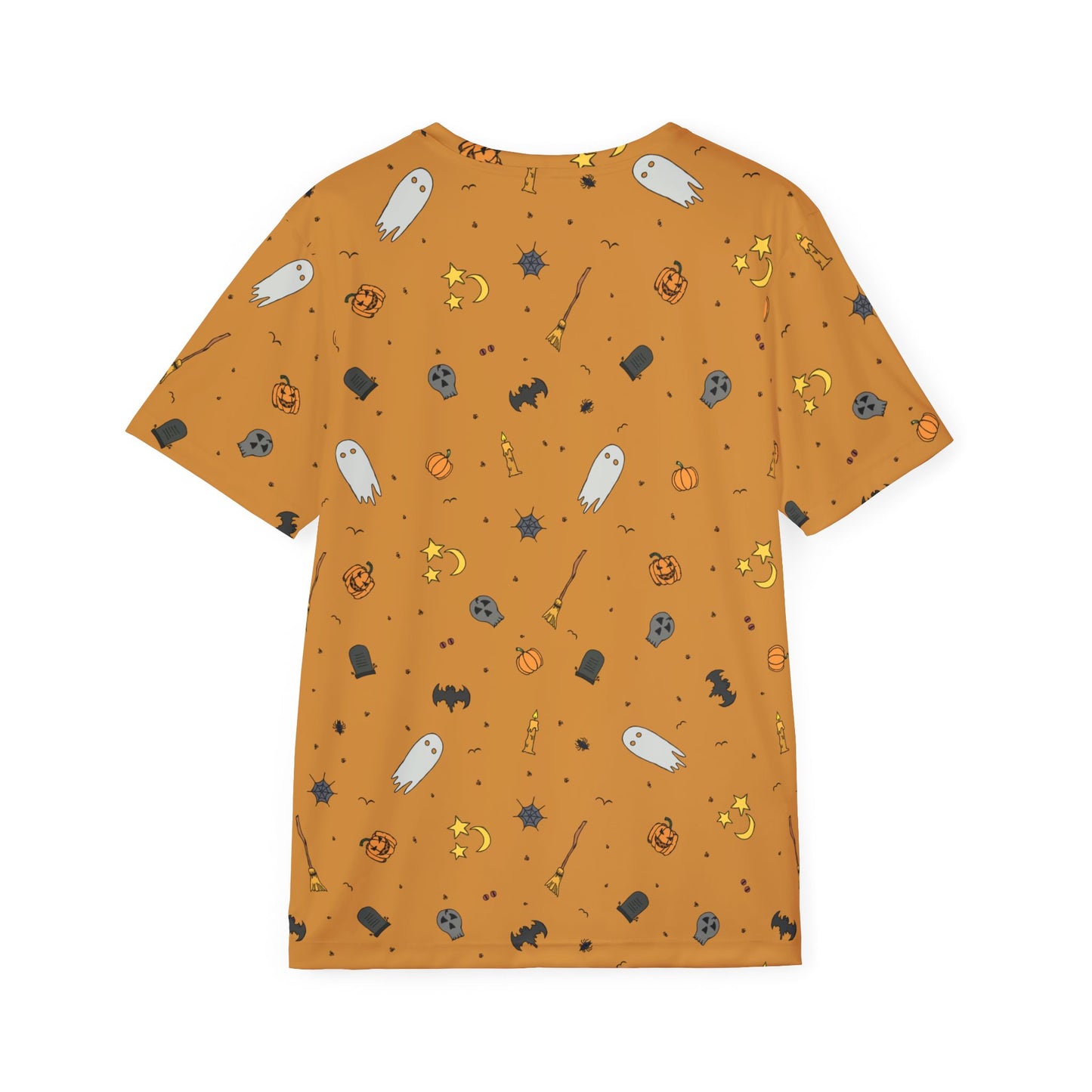 Halloween Men's Sports Jersey, Spooky Shirt for Men, Fall Jersey, Halloween Costume, Unique Graphic Tee, Trick or Treat Shirt