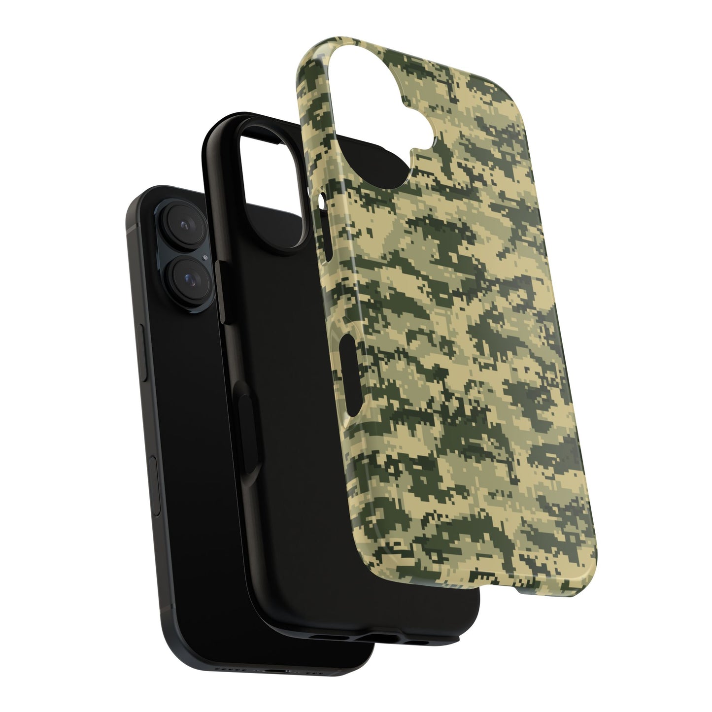 Camouflage Phone Case - Tough Cases for Adventurers, Stylish Protection, Gift for Outdoors Lovers, Nature Enthusiasts, Trendy Accessories