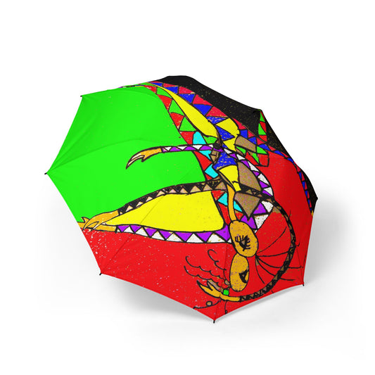 Original  Art  Umbrella- Abstract - Artist - Carl Austin 1