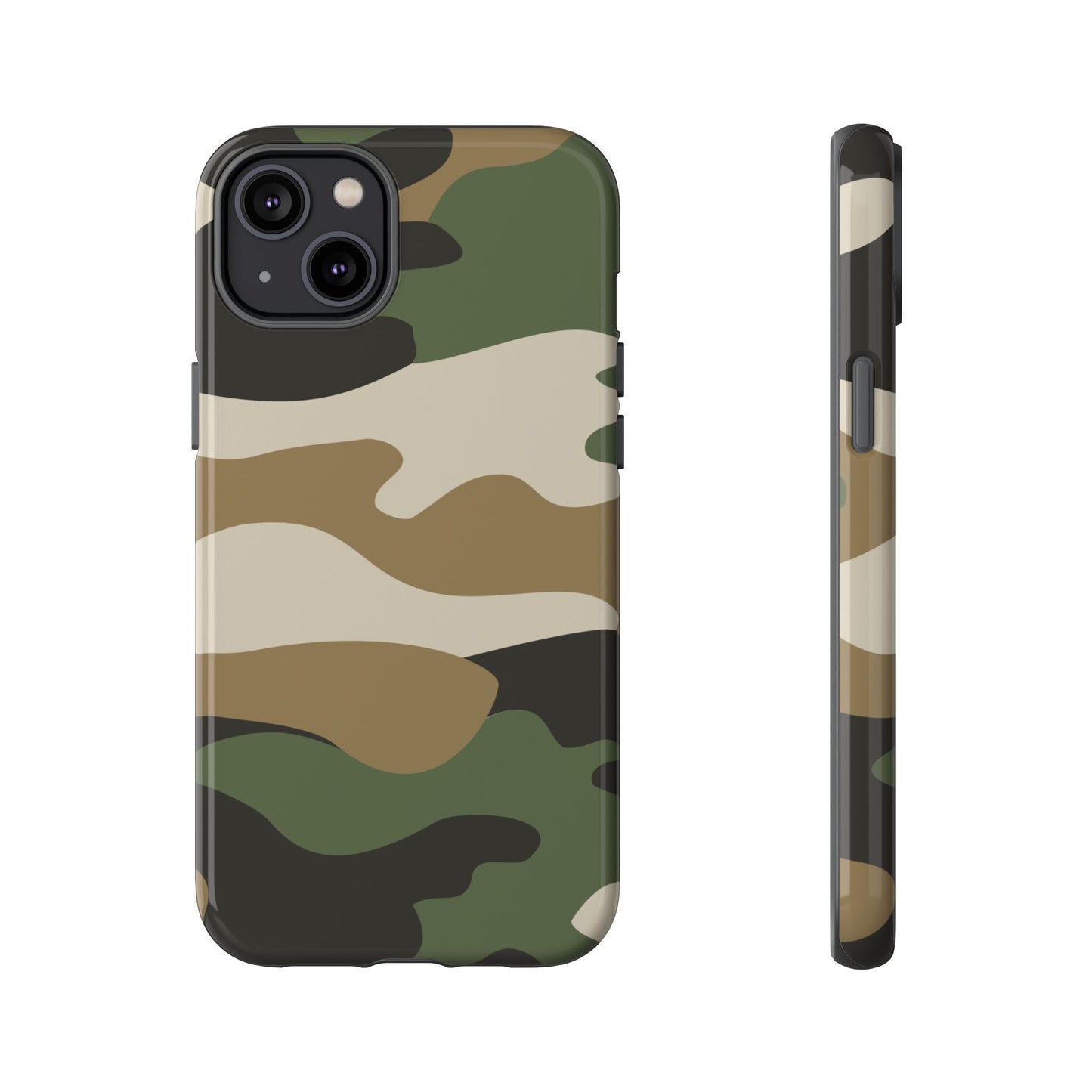 Camouflage Phone Case - Tough Cases for Adventurers, Stylish Protection, Gift for Outdoors Lovers, Nature Enthusiasts, Trendy Accessories
