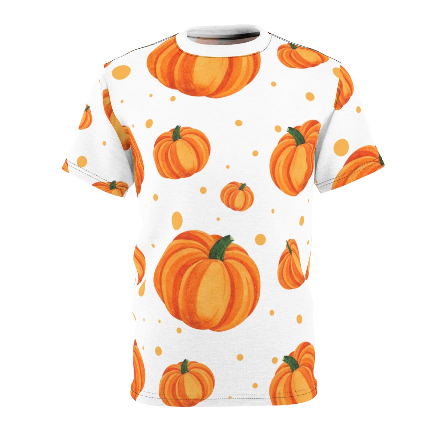White Pumpkin Spice Unisex Tee, Fall Fashion, Autumn Apparel, Halloween T-Shirt, Harvest Festival Top, Seasonal Wardrobe Must-Have