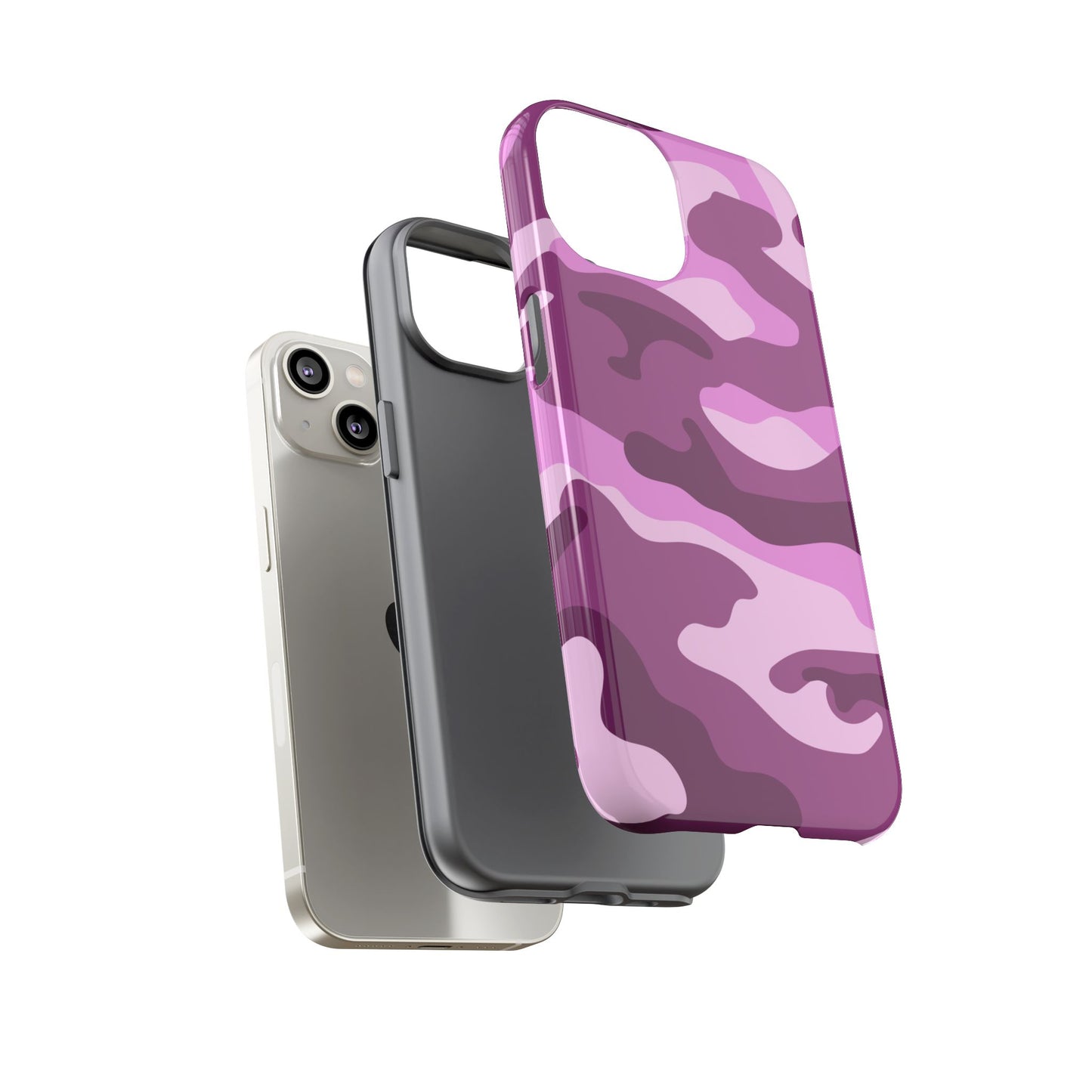 Camouflage Phone Case - Tough Cases for Adventurers, Stylish Protection, Gift for Outdoors Lovers, Nature Enthusiasts, Trendy Accessories