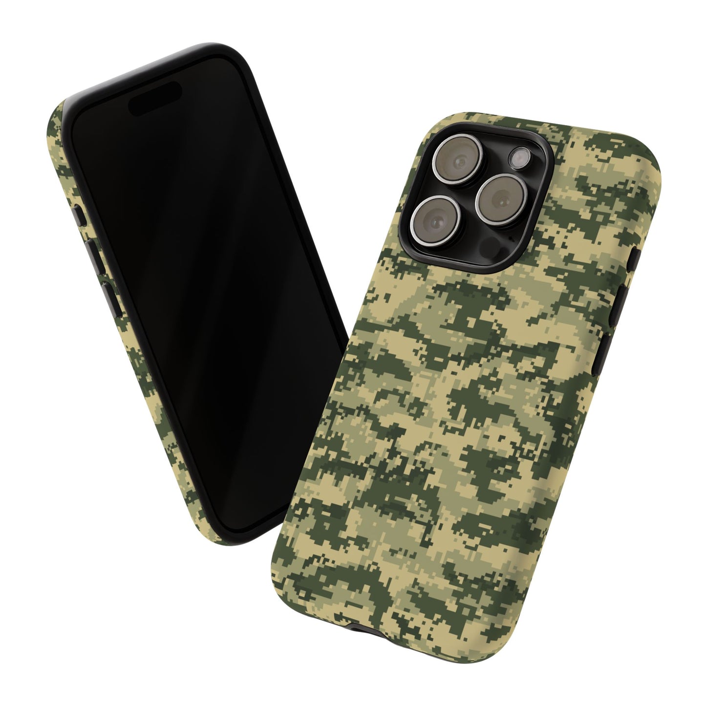 Camouflage Phone Case - Tough Cases for Adventurers, Stylish Protection, Gift for Outdoors Lovers, Nature Enthusiasts, Trendy Accessories