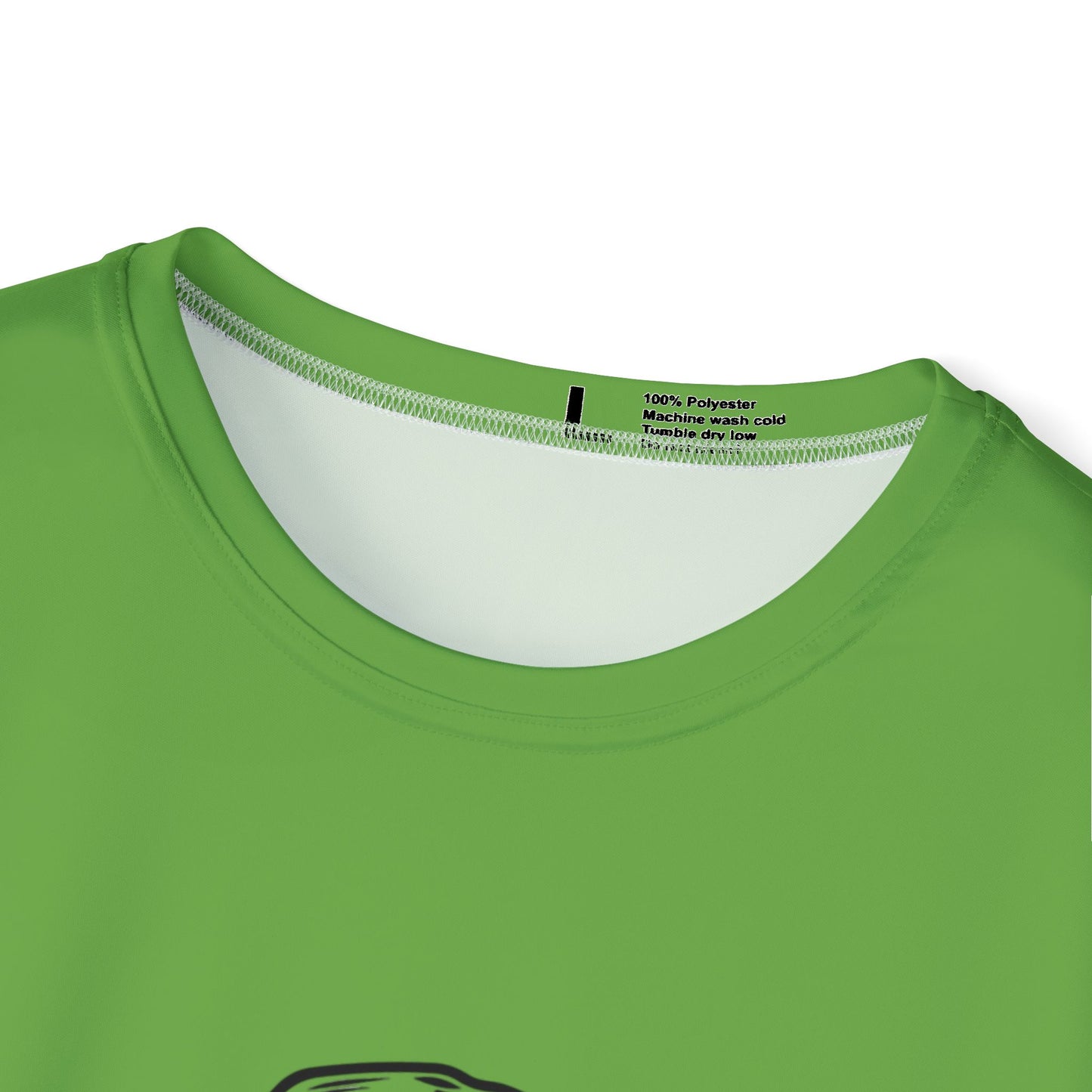 Green Skull Graphic Sports Jersey | Perfect for Halloween, Festivals, Gym Wear, Bold Fashion Statement, Unique Gift Idea