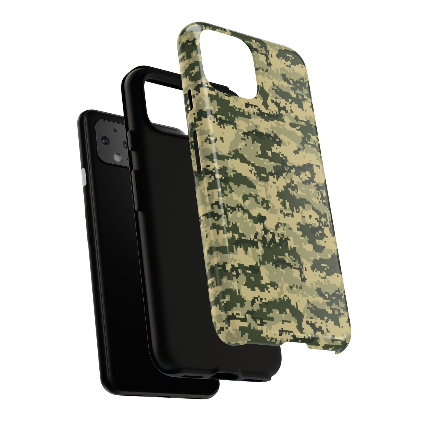 Camouflage Phone Case - Tough Cases for Adventurers, Stylish Protection, Gift for Outdoors Lovers, Nature Enthusiasts, Trendy Accessories