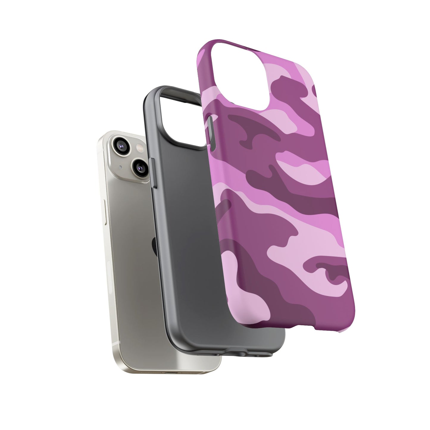 Camouflage Phone Case - Tough Cases for Adventurers, Stylish Protection, Gift for Outdoors Lovers, Nature Enthusiasts, Trendy Accessories
