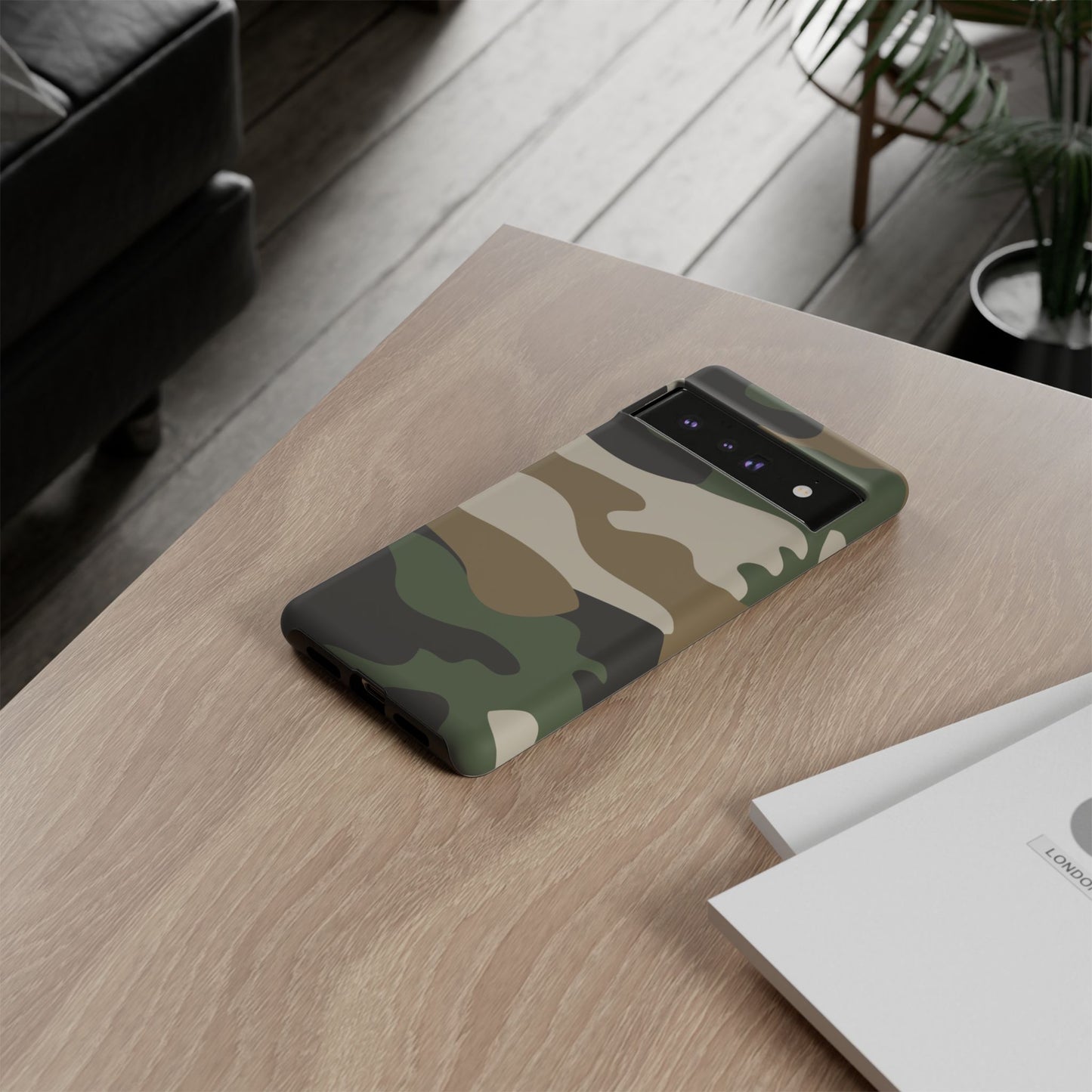 Camouflage Phone Case - Tough Cases for Adventurers, Stylish Protection, Gift for Outdoors Lovers, Nature Enthusiasts, Trendy Accessories