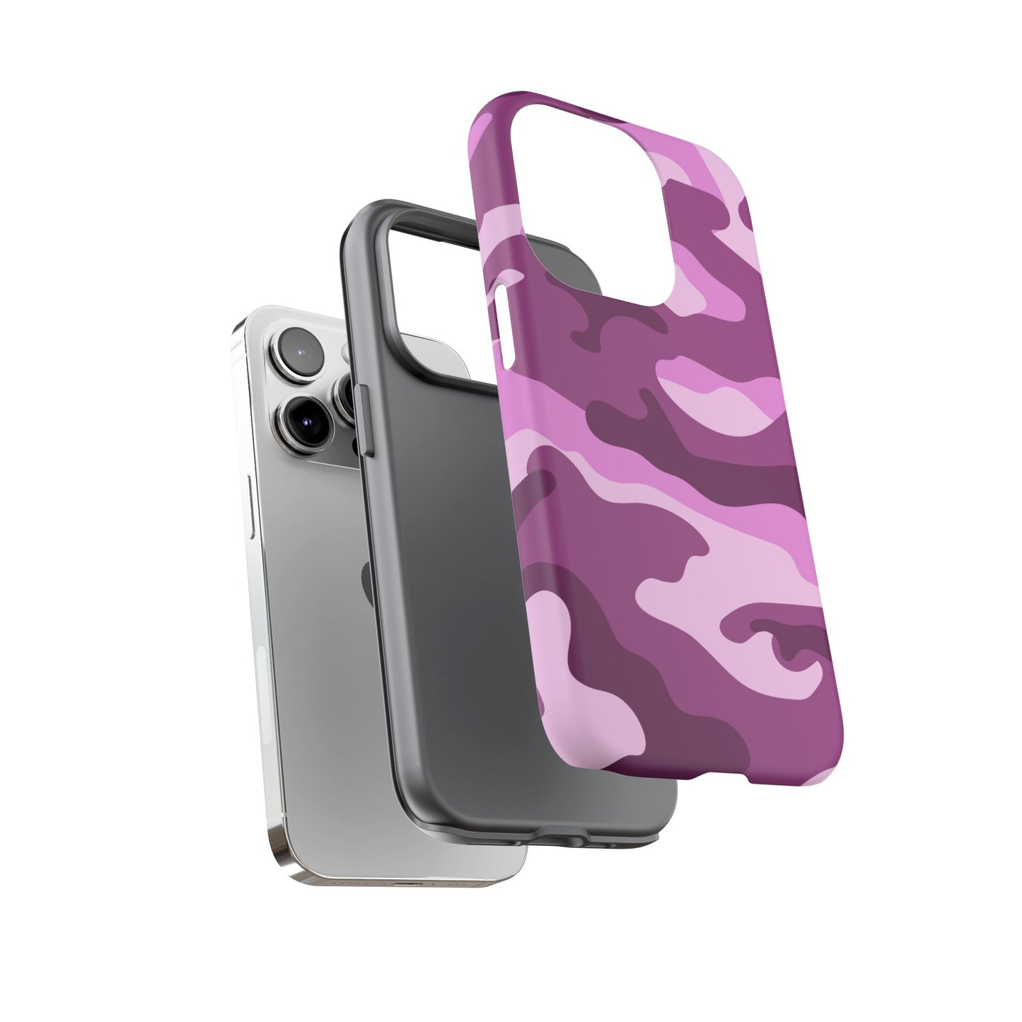 Camouflage Phone Case - Tough Cases for Adventurers, Stylish Protection, Gift for Outdoors Lovers, Nature Enthusiasts, Trendy Accessories