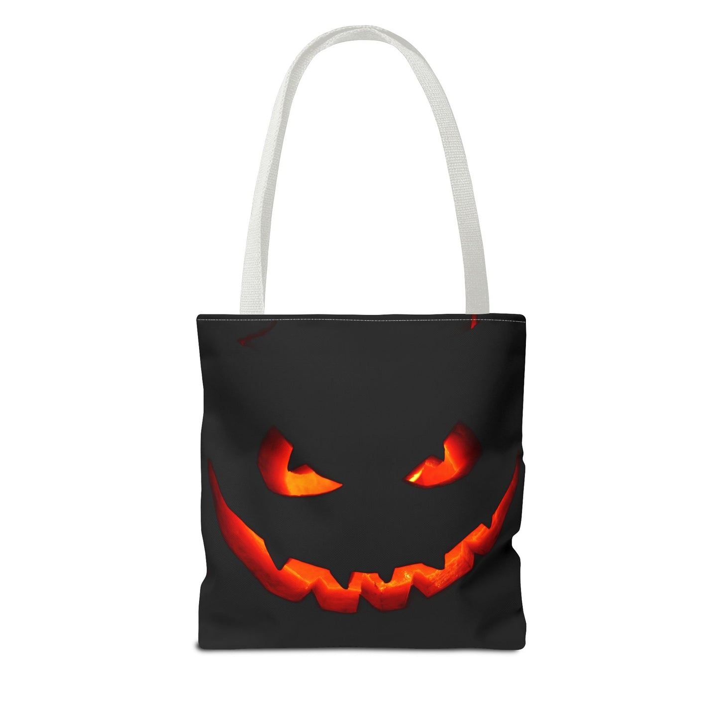 Halloween Pumpkin Tote Bag, Spooky Bag, Trick or Treat, Fall Fashion, Halloween Party Decoration, Ghostly Gift Idea