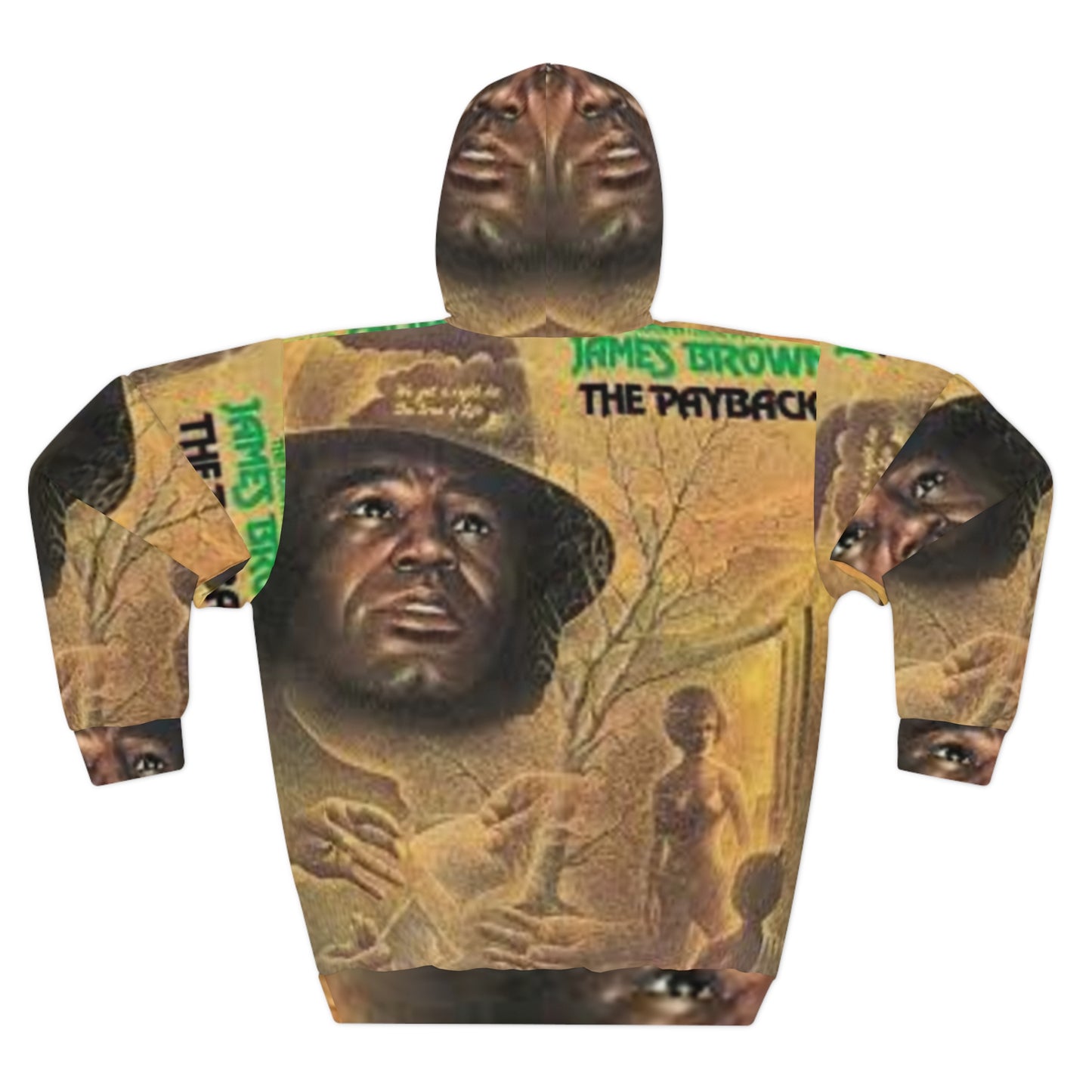 James Brown 'The Payback' Unisex Pullover Hoodie - Retro Music Fashion, Gift for Music Lovers, Cozy Streetwear, Unisex Apparel, [...]