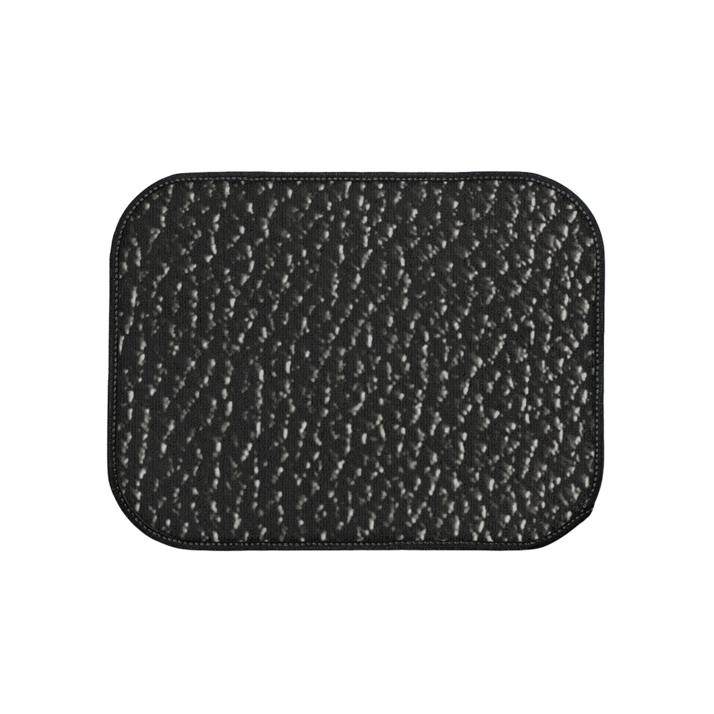 Black Leather Look, Stylish Car Floor Mat, Durable Auto Accessory, Custom Vehicle Mats, Car Interior Decor, Unique Gift for Car Lovers