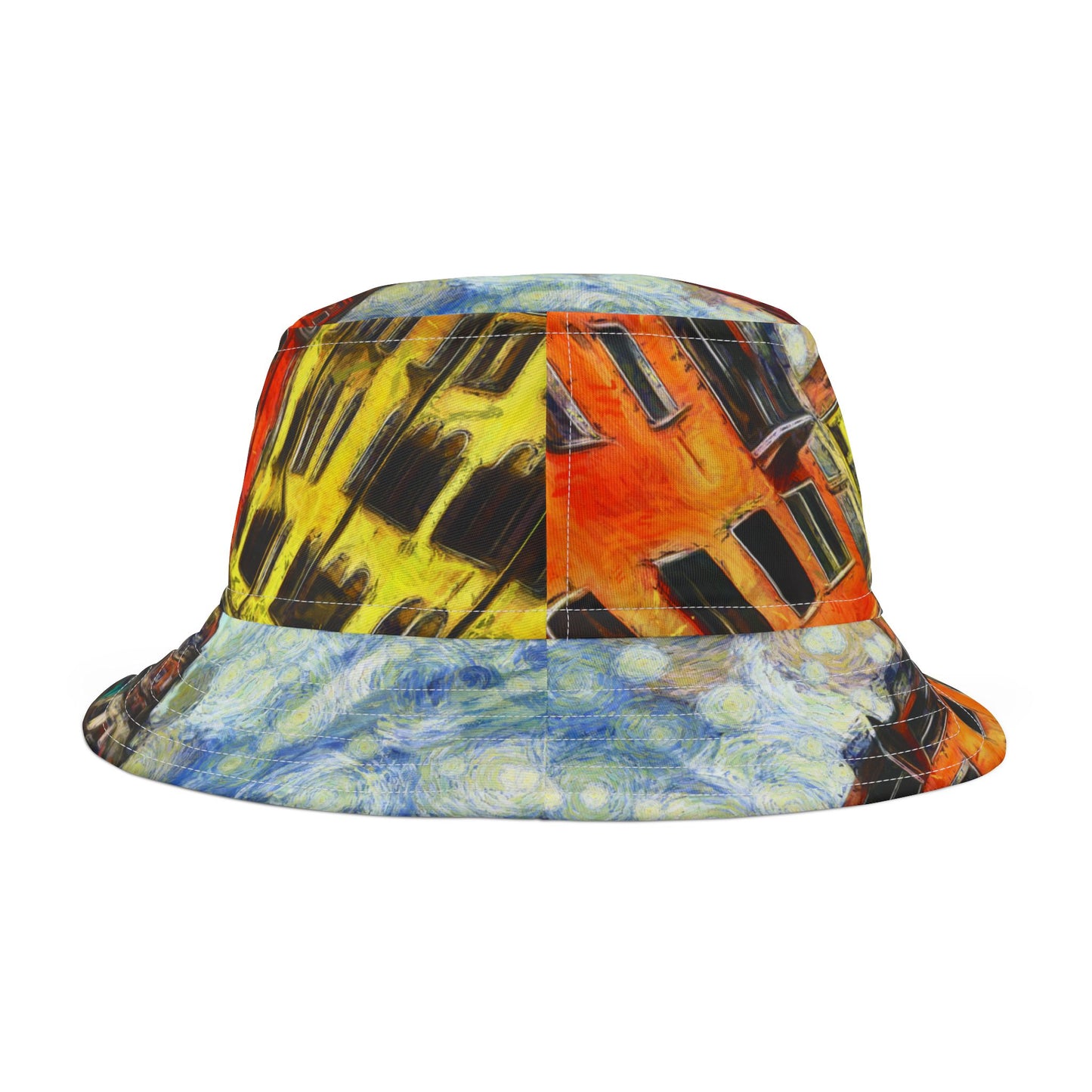 Original Art Bucket Hat- Artist Vincent Van Gogh 2