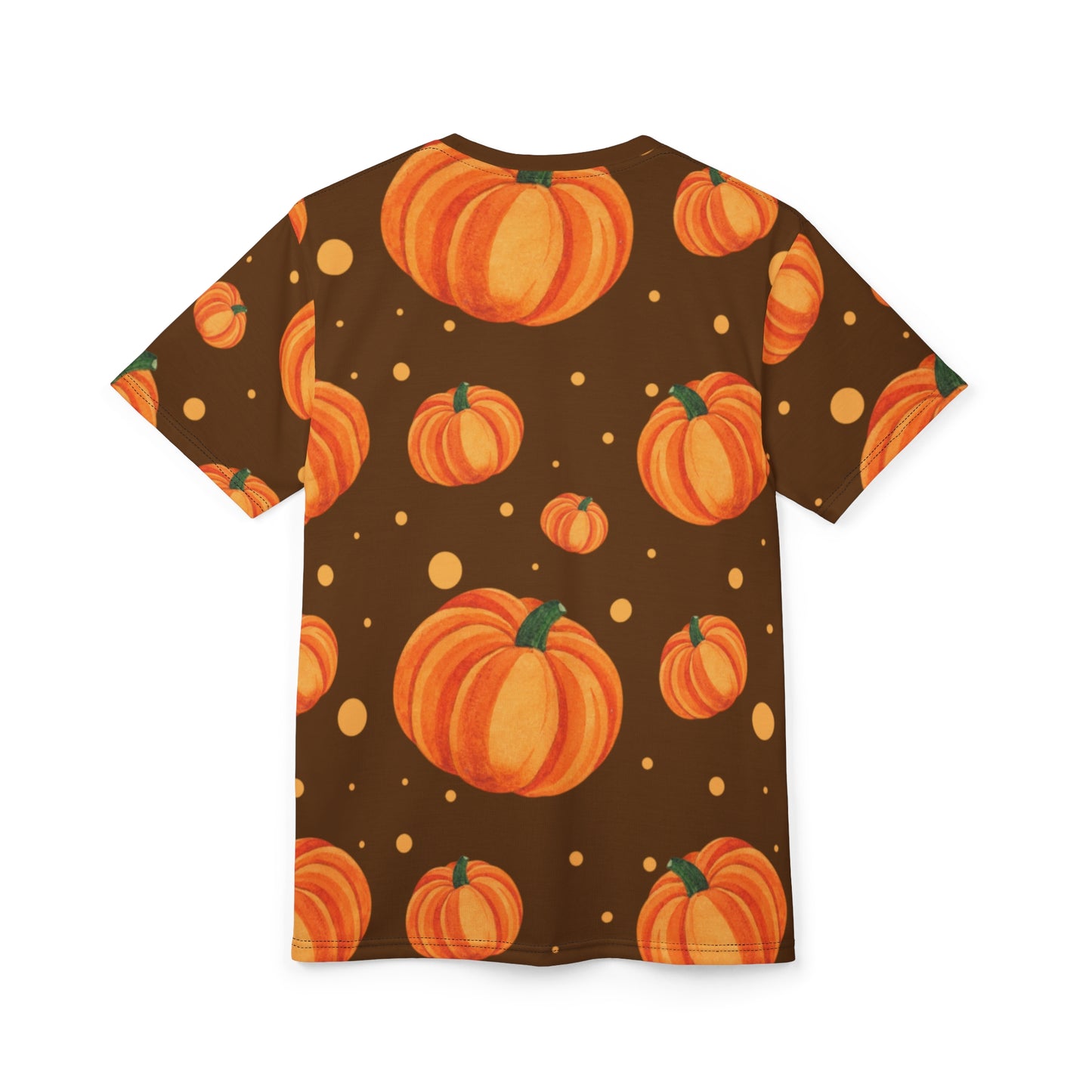 Brown Pumpkin Spice Unisex Tee, Fall Fashion, Autumn Apparel, Halloween T-Shirt, Harvest Festival Top, Seasonal Wardrobe Must-Have