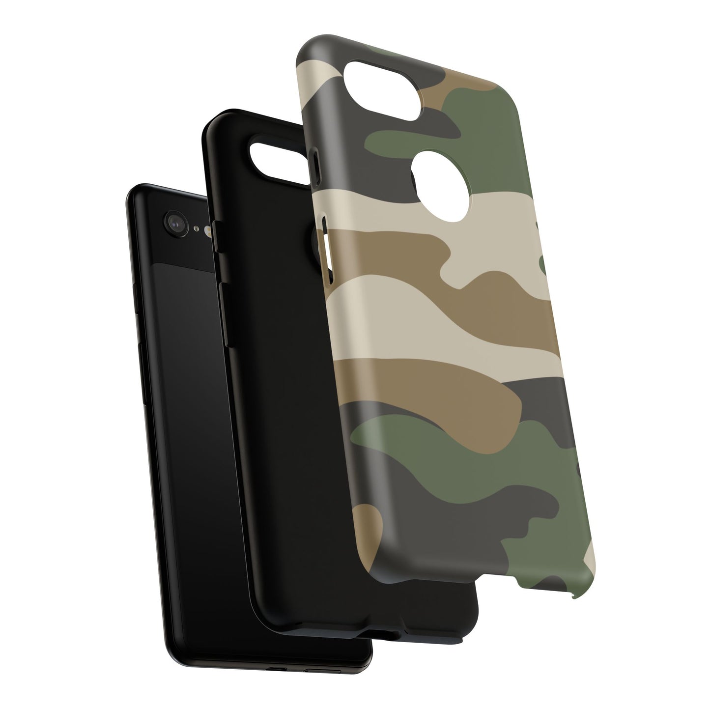 Camouflage Phone Case - Tough Cases for Adventurers, Stylish Protection, Gift for Outdoors Lovers, Nature Enthusiasts, Trendy Accessories