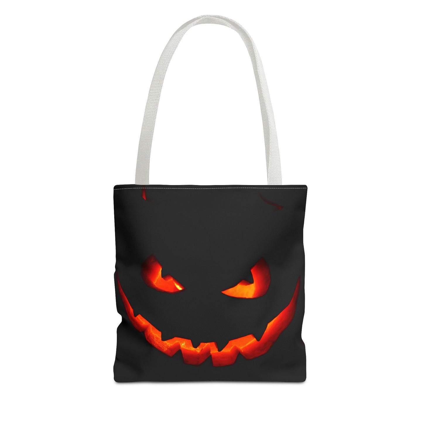 Halloween Pumpkin Tote Bag, Spooky Bag, Trick or Treat, Fall Fashion, Halloween Party Decoration, Ghostly Gift Idea