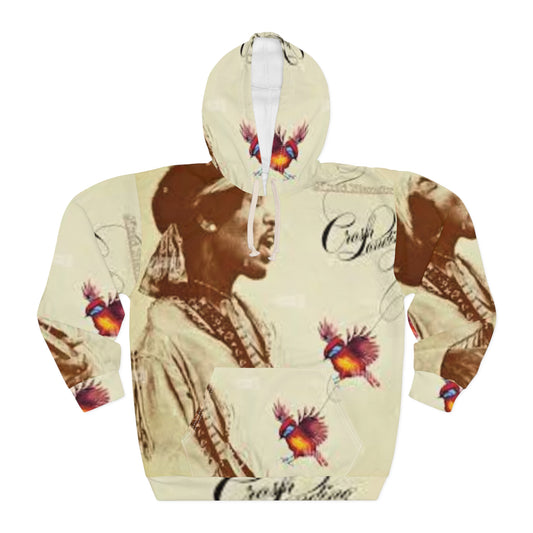 Vintage-Inspired Jimi Hendrix Pullover Hoodie