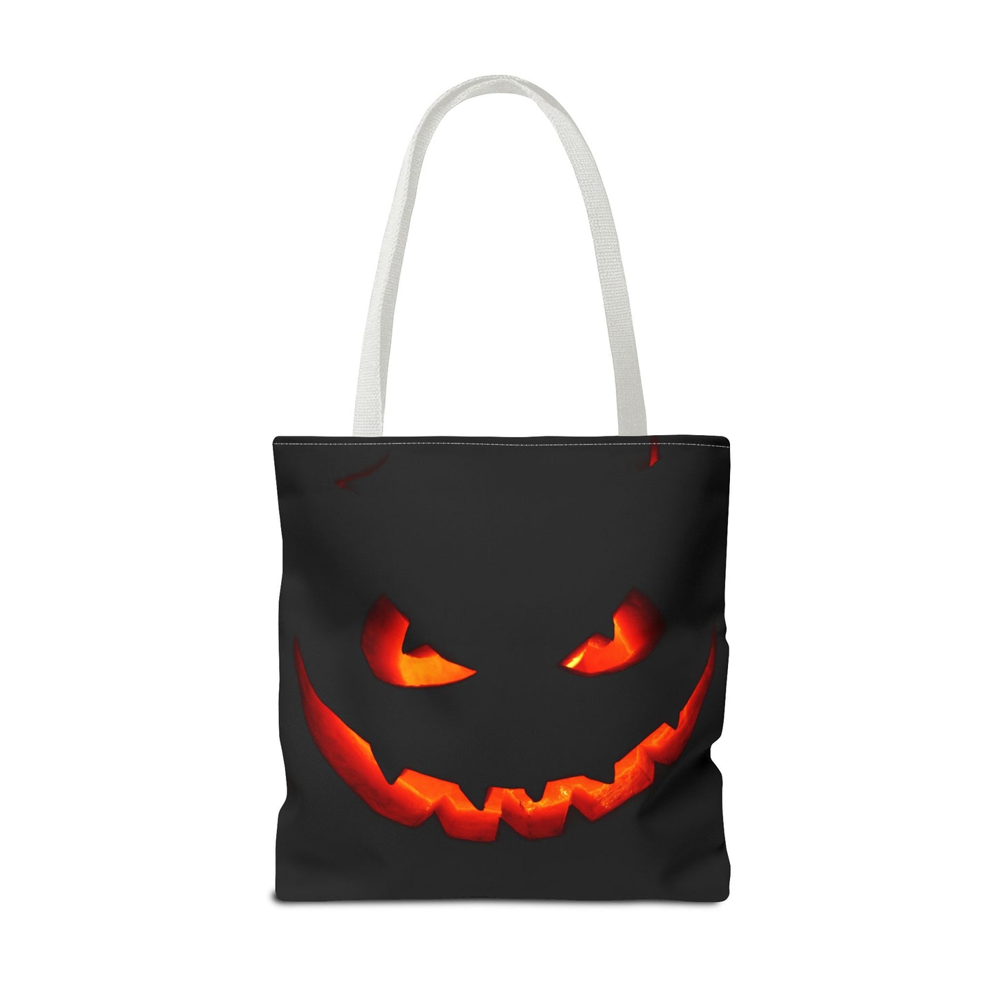 Halloween Pumpkin Tote Bag, Spooky Bag, Trick or Treat, Fall Fashion, Halloween Party Decoration, Ghostly Gift Idea