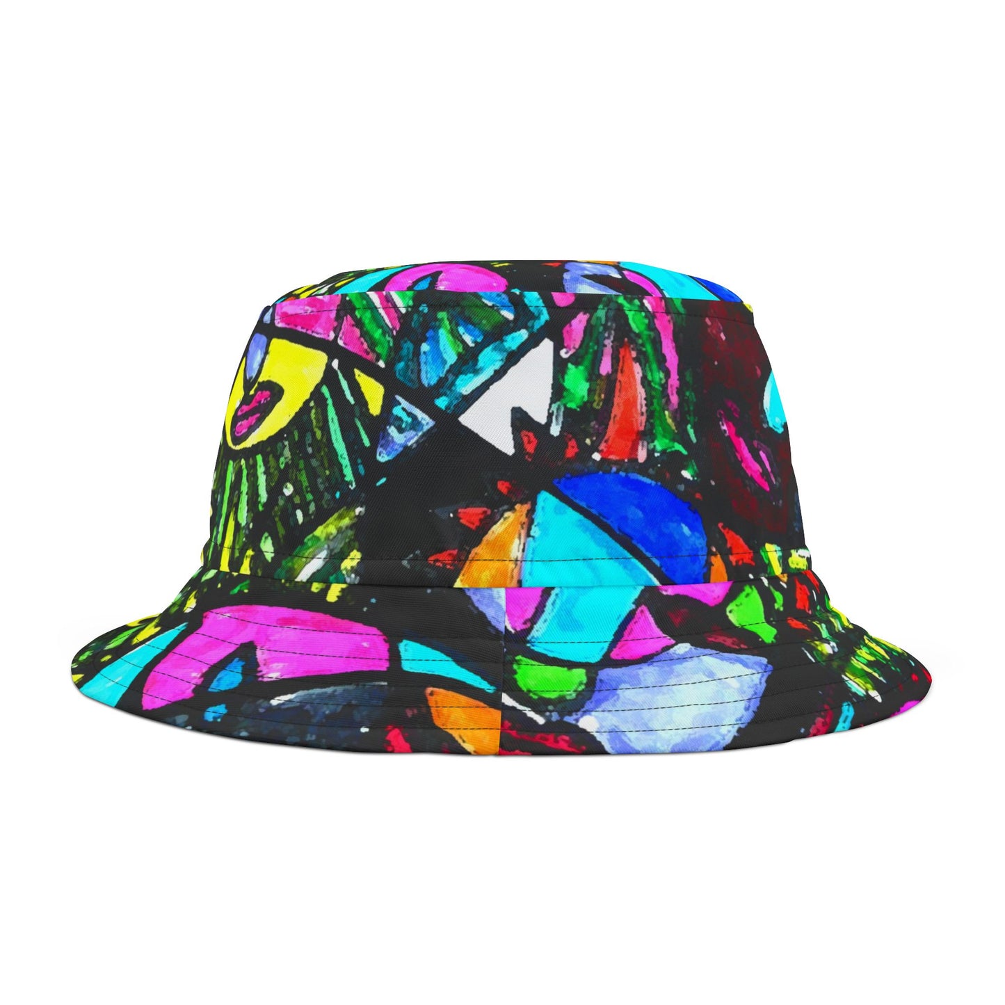 Original Art Bucket Hat- Abstract -Carl Austin 1