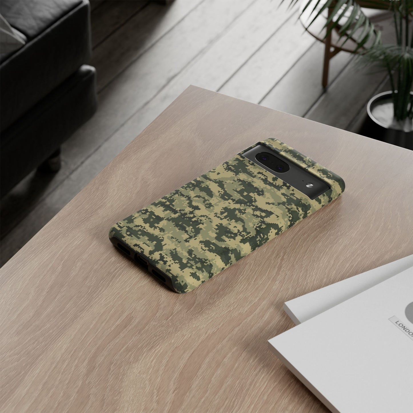 Camouflage Phone Case - Tough Cases for Adventurers, Stylish Protection, Gift for Outdoors Lovers, Nature Enthusiasts, Trendy Accessories