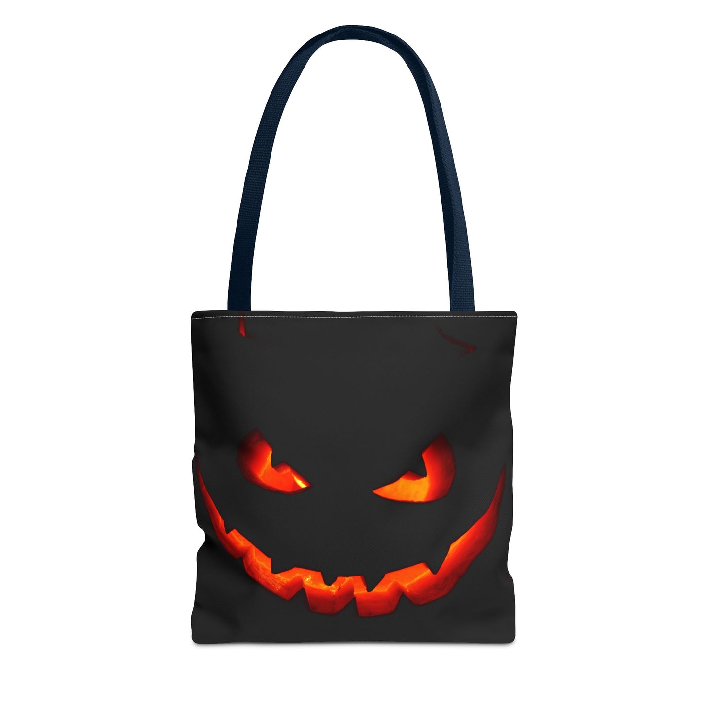 Halloween Pumpkin Tote Bag, Spooky Bag, Trick or Treat, Fall Fashion, Halloween Party Decoration, Ghostly Gift Idea