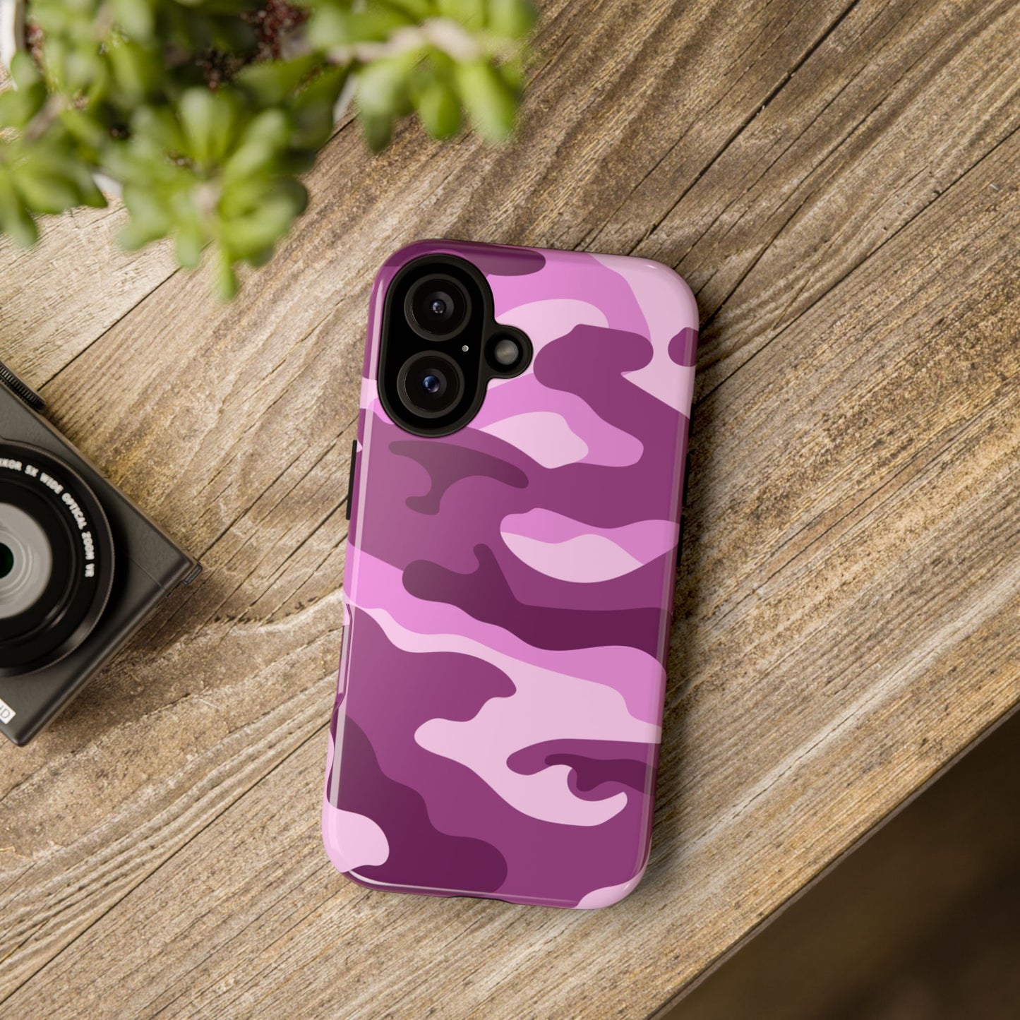 Camouflage Phone Case - Tough Cases for Adventurers, Stylish Protection, Gift for Outdoors Lovers, Nature Enthusiasts, Trendy Accessories