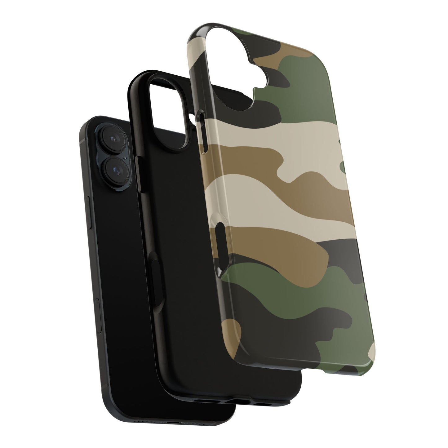 Camouflage Phone Case - Tough Cases for Adventurers, Stylish Protection, Gift for Outdoors Lovers, Nature Enthusiasts, Trendy Accessories