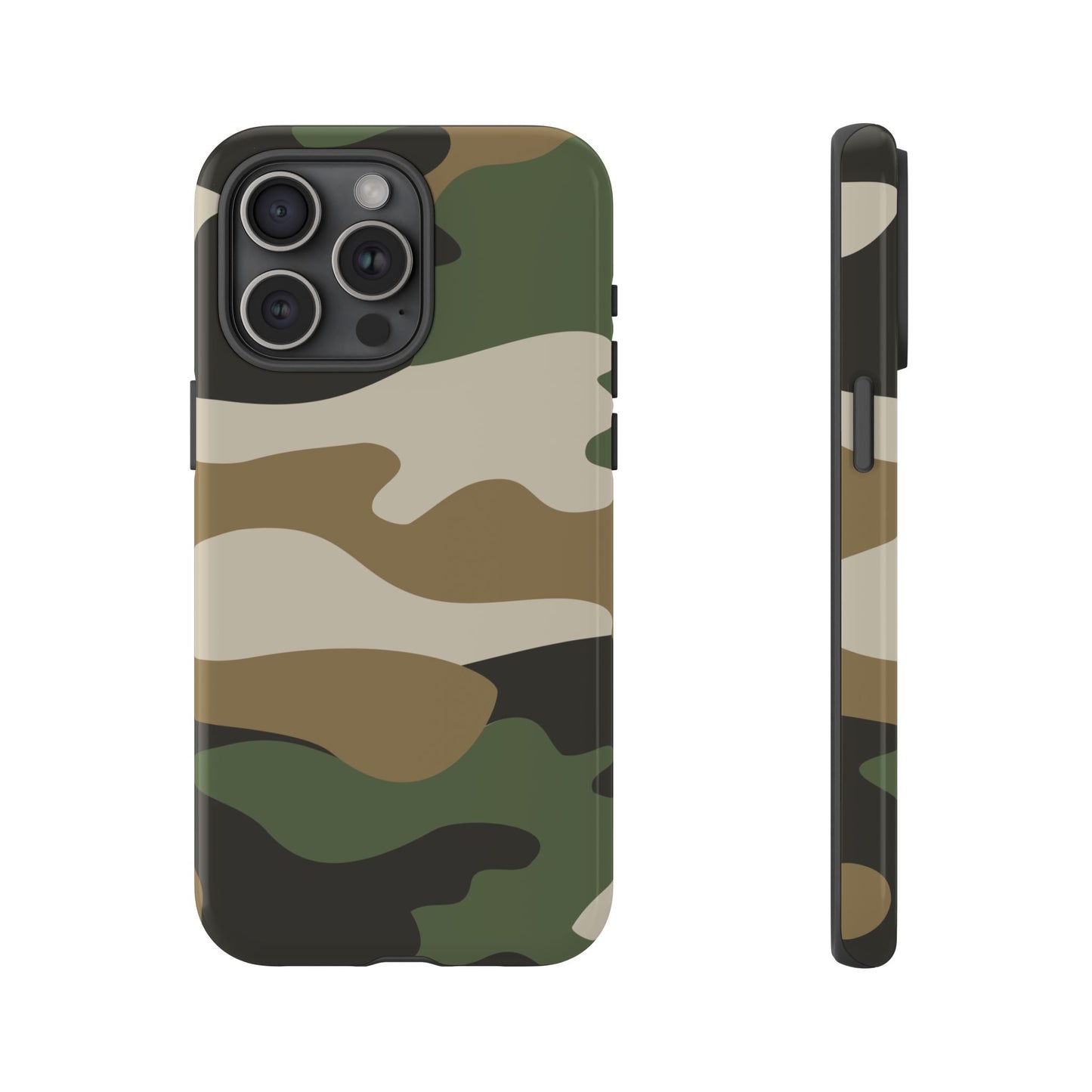 Camouflage Phone Case - Tough Cases for Adventurers, Stylish Protection, Gift for Outdoors Lovers, Nature Enthusiasts, Trendy Accessories