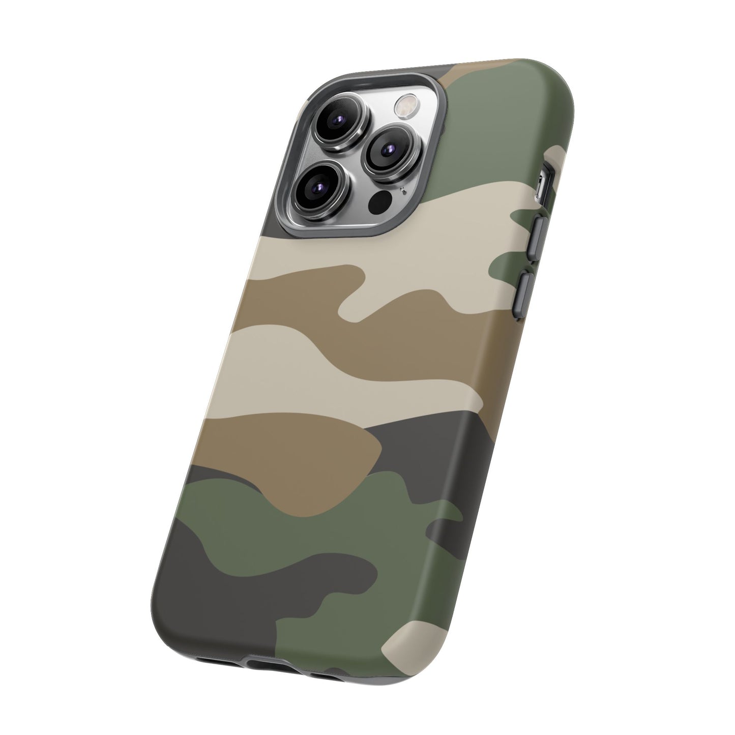 Camouflage Phone Case - Tough Cases for Adventurers, Stylish Protection, Gift for Outdoors Lovers, Nature Enthusiasts, Trendy Accessories