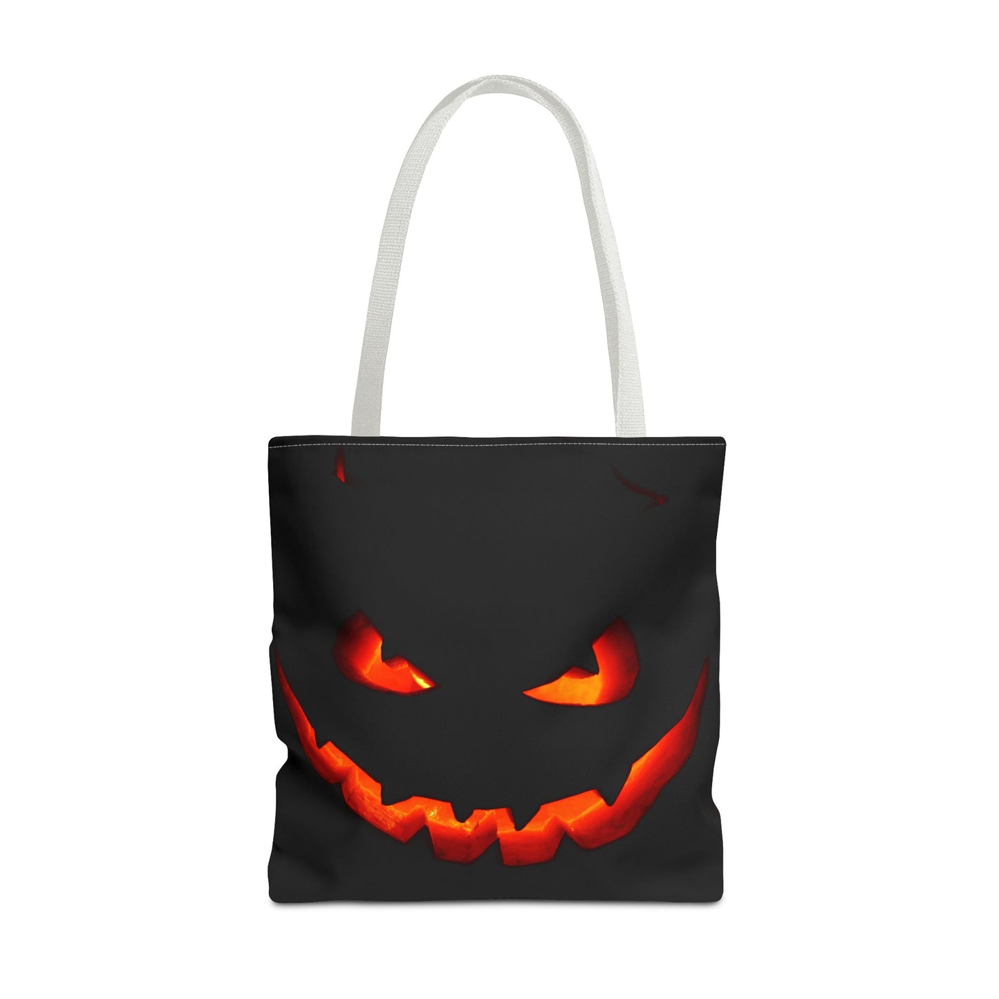 Halloween Pumpkin Tote Bag, Spooky Bag, Trick or Treat, Fall Fashion, Halloween Party Decoration, Ghostly Gift Idea