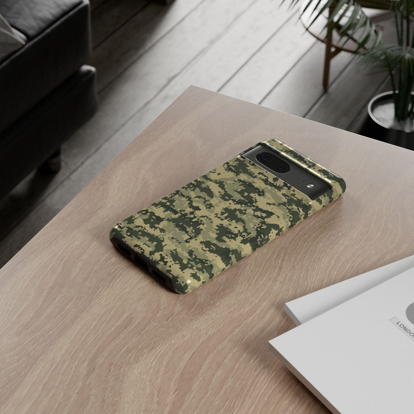 Camouflage Phone Case - Tough Cases for Adventurers, Stylish Protection, Gift for Outdoors Lovers, Nature Enthusiasts, Trendy Accessories