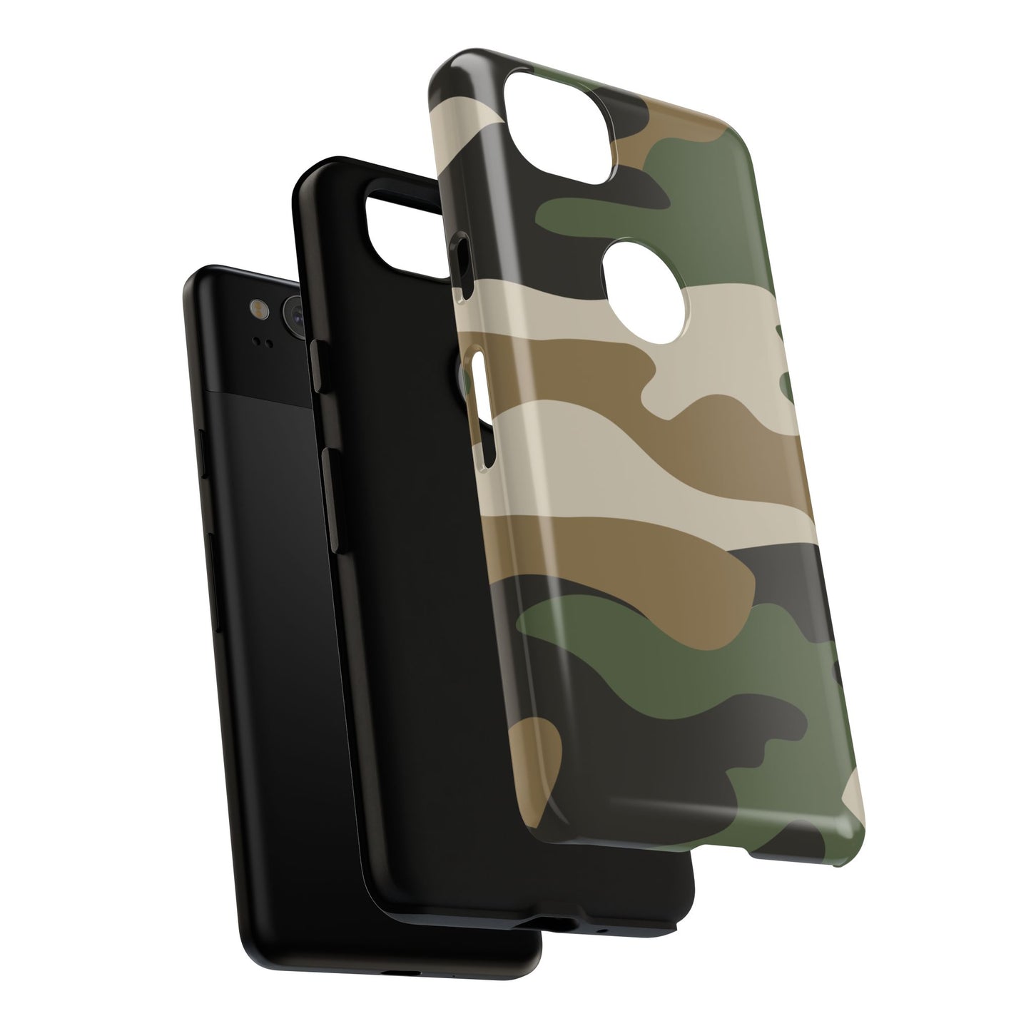Camouflage Phone Case - Tough Cases for Adventurers, Stylish Protection, Gift for Outdoors Lovers, Nature Enthusiasts, Trendy Accessories