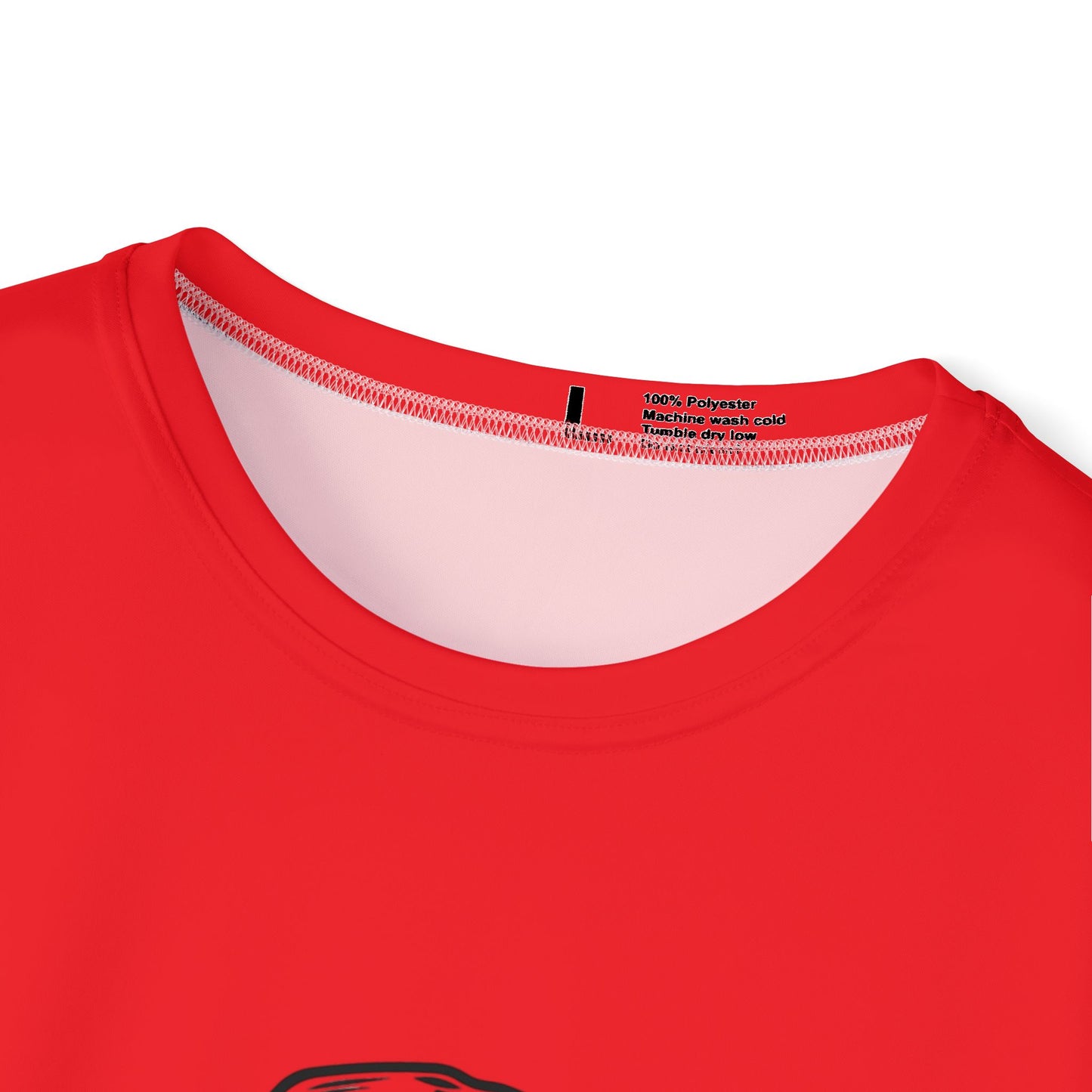 Red Skull Graphic Sports Jersey | Perfect for Halloween, Festivals, Gym Wear, Bold Fashion Statement, Unique Gift Idea