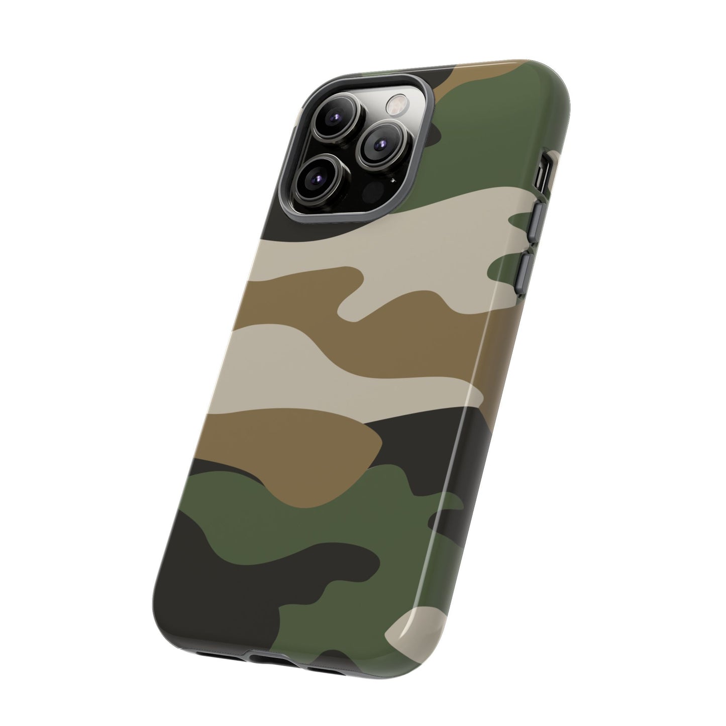 Camouflage Phone Case - Tough Cases for Adventurers, Stylish Protection, Gift for Outdoors Lovers, Nature Enthusiasts, Trendy Accessories