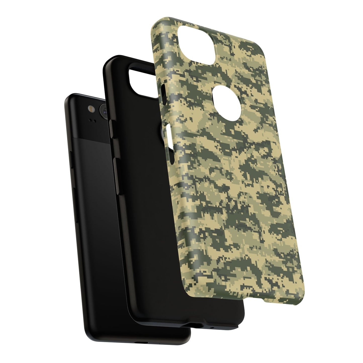Camouflage Phone Case - Tough Cases for Adventurers, Stylish Protection, Gift for Outdoors Lovers, Nature Enthusiasts, Trendy Accessories