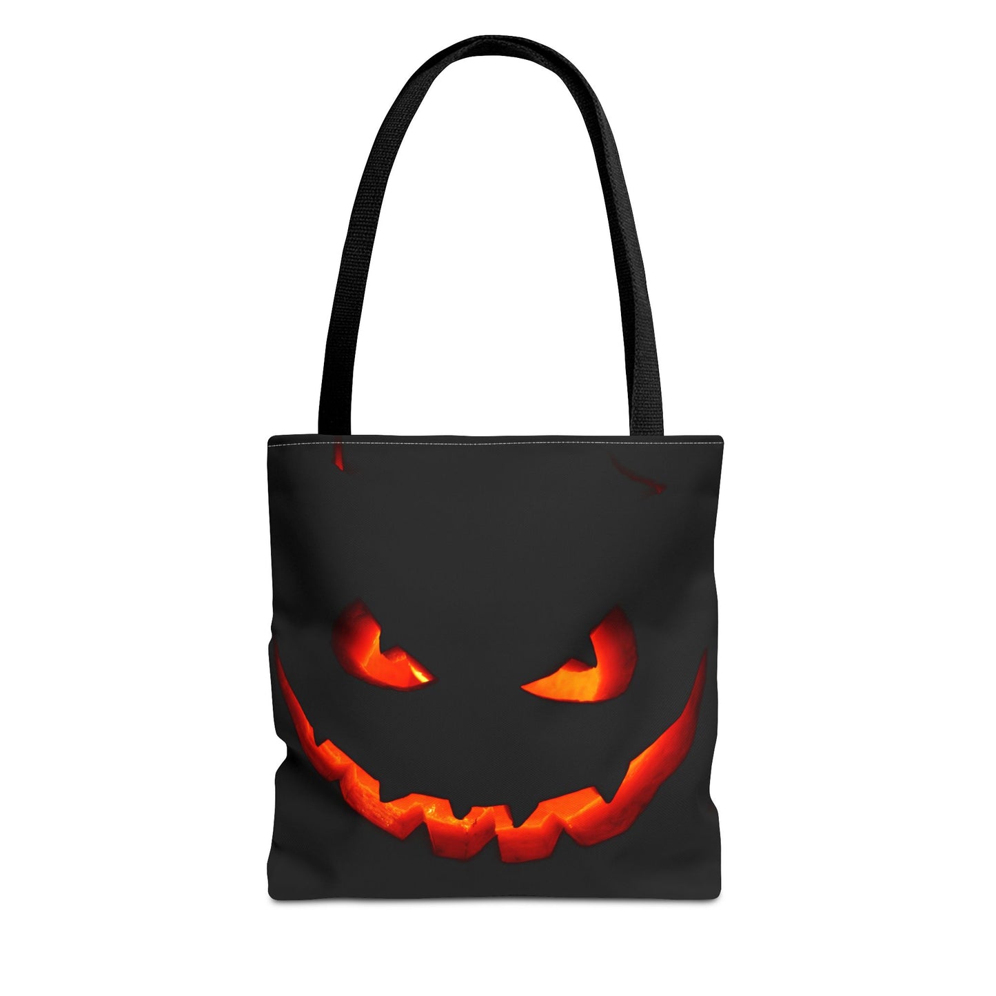 Halloween Pumpkin Tote Bag, Spooky Bag, Trick or Treat, Fall Fashion, Halloween Party Decoration, Ghostly Gift Idea