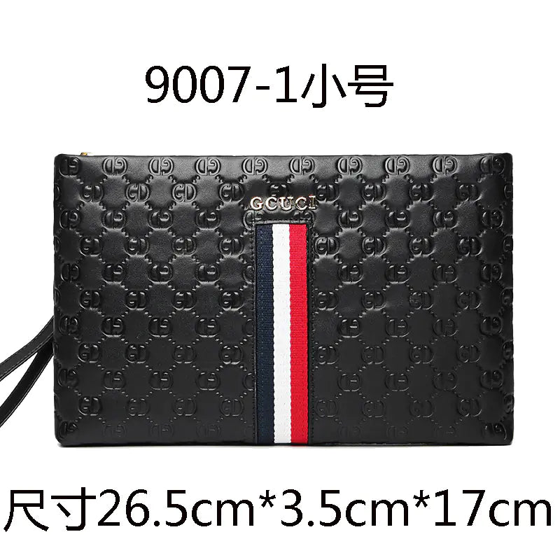 Men's Genuine Leather Fashion Envelope Clutch Bag