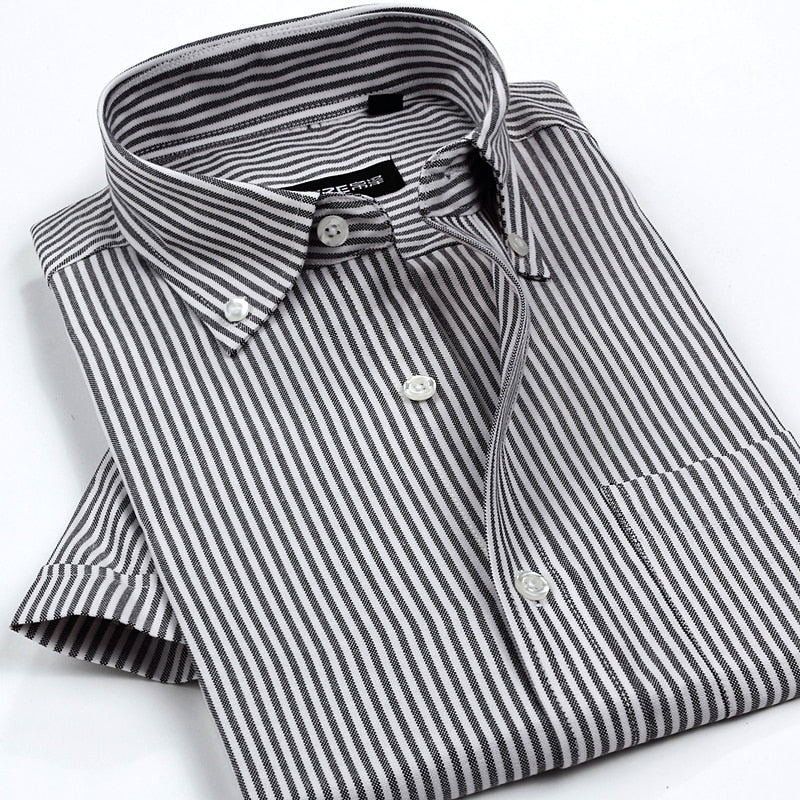 Classic Style Non-Iron Oxford Shirts High-Quality Brand Clothing