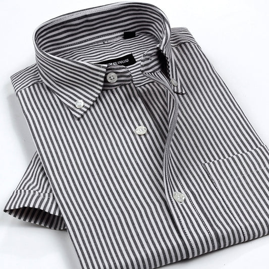 Classic Style Non-Iron Oxford Shirts High-Quality Brand Clothing