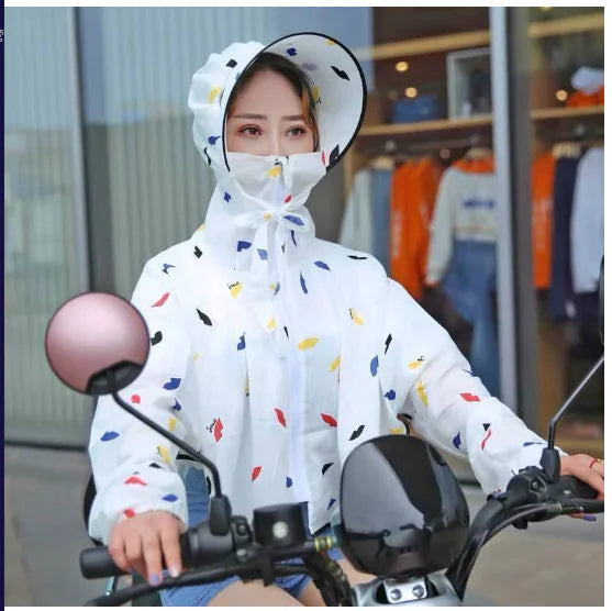 Chiffon Long Sleeve Sun Protection Cardigan for Girls