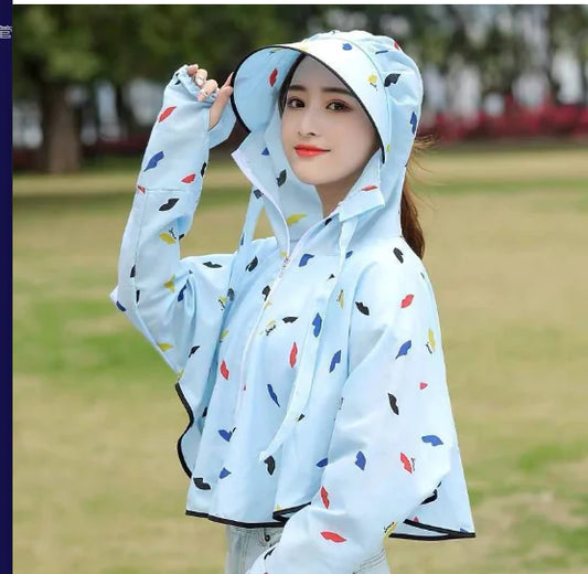 Chiffon Long Sleeve Sun Protection Cardigan for Girls