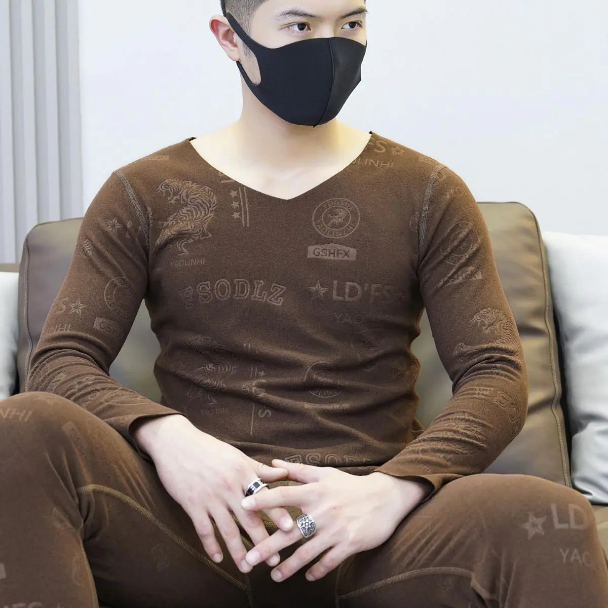 Men's Warm Autumn Loungewear Set for 2023