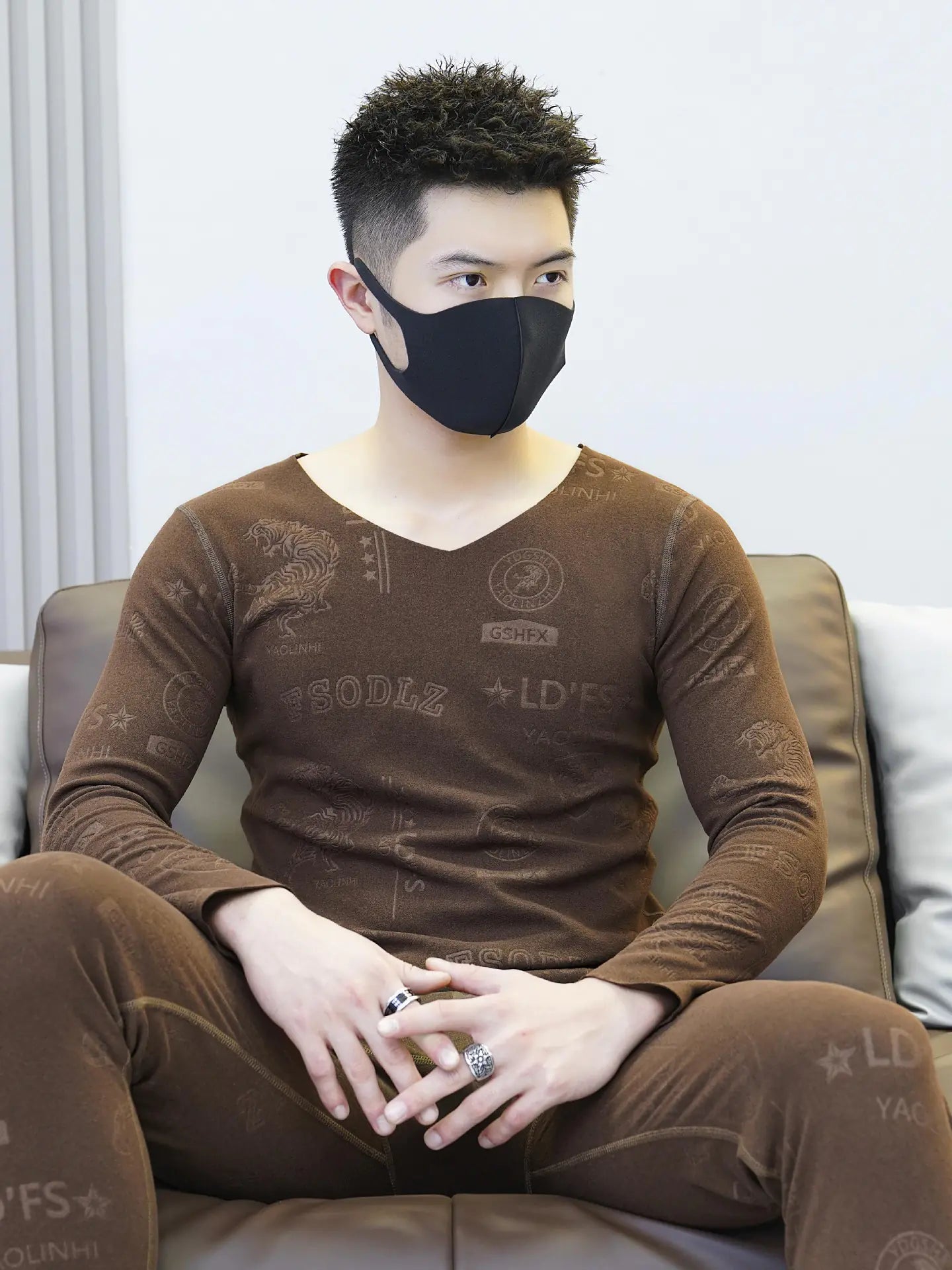 Men's Warm Autumn Loungewear Set for 2023