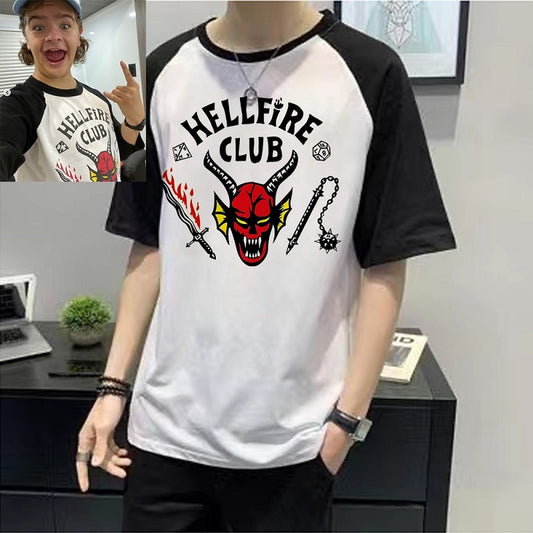 Channel Your Inner Hero: Stranger Things Hellfire T-Shirts